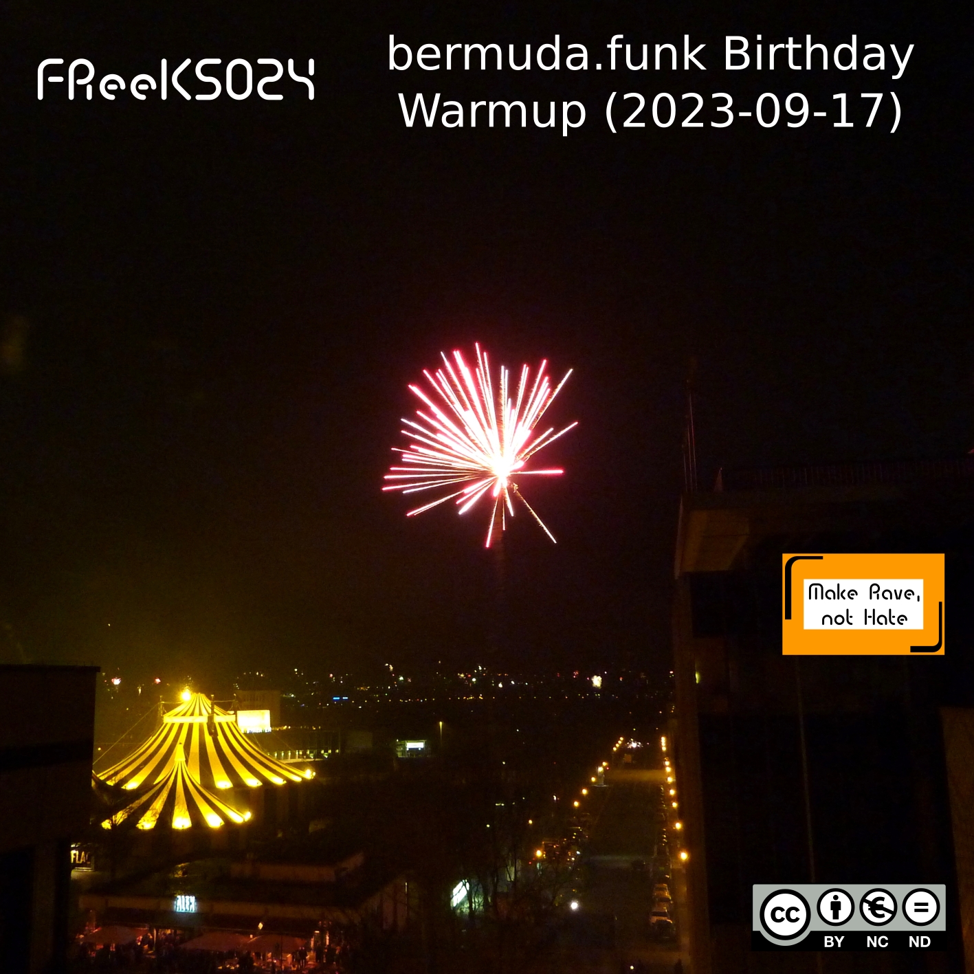 Cover: FRee-K Sounds 024: DJ Robb – Make Rave Not Hate – Bermuda.funk Birthday Warmup
